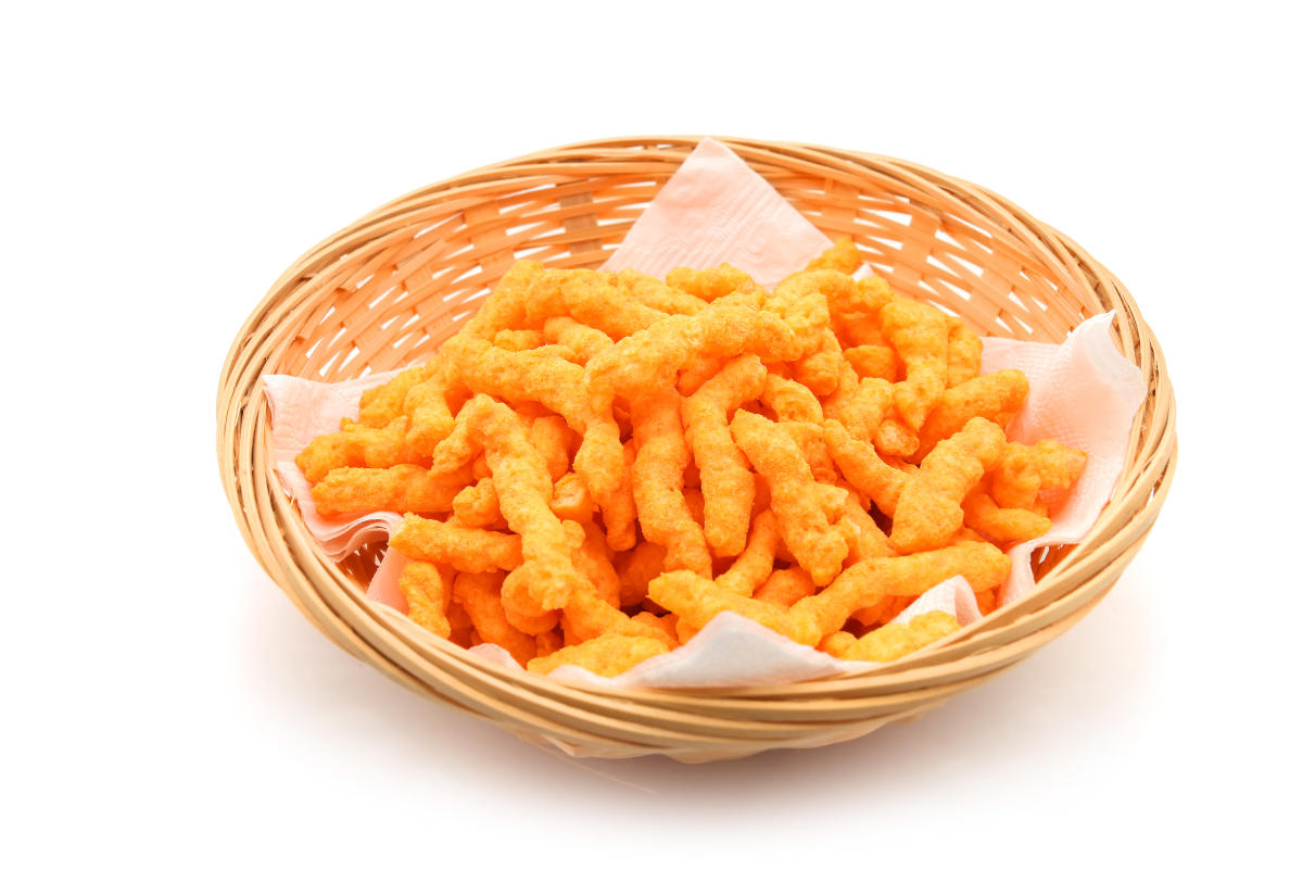 Cheetos reveals that the orange cheese dust that covers the snack