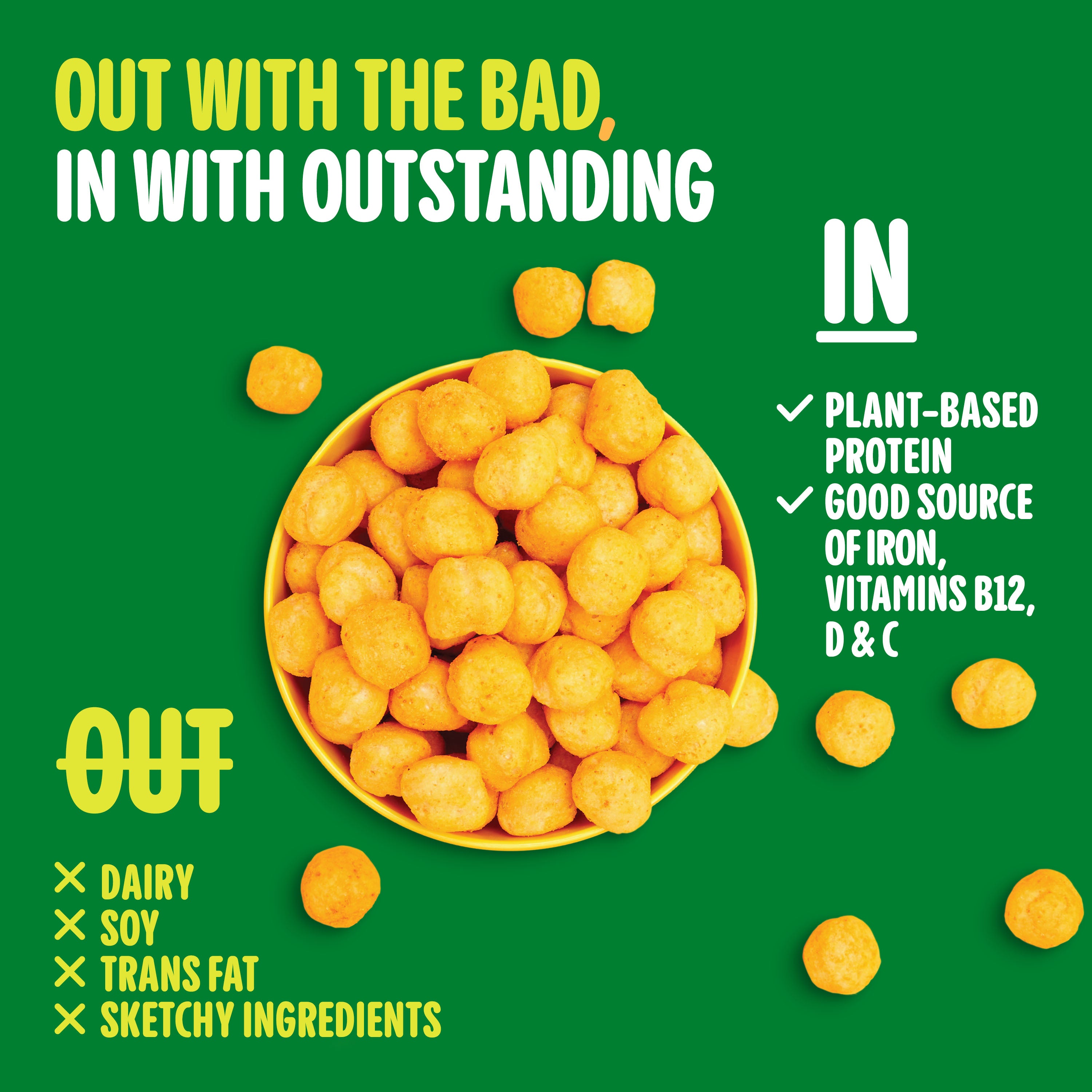 Outstanding Cheese Balls | Jalapeño Chedda | Healthy, Dairy-Free