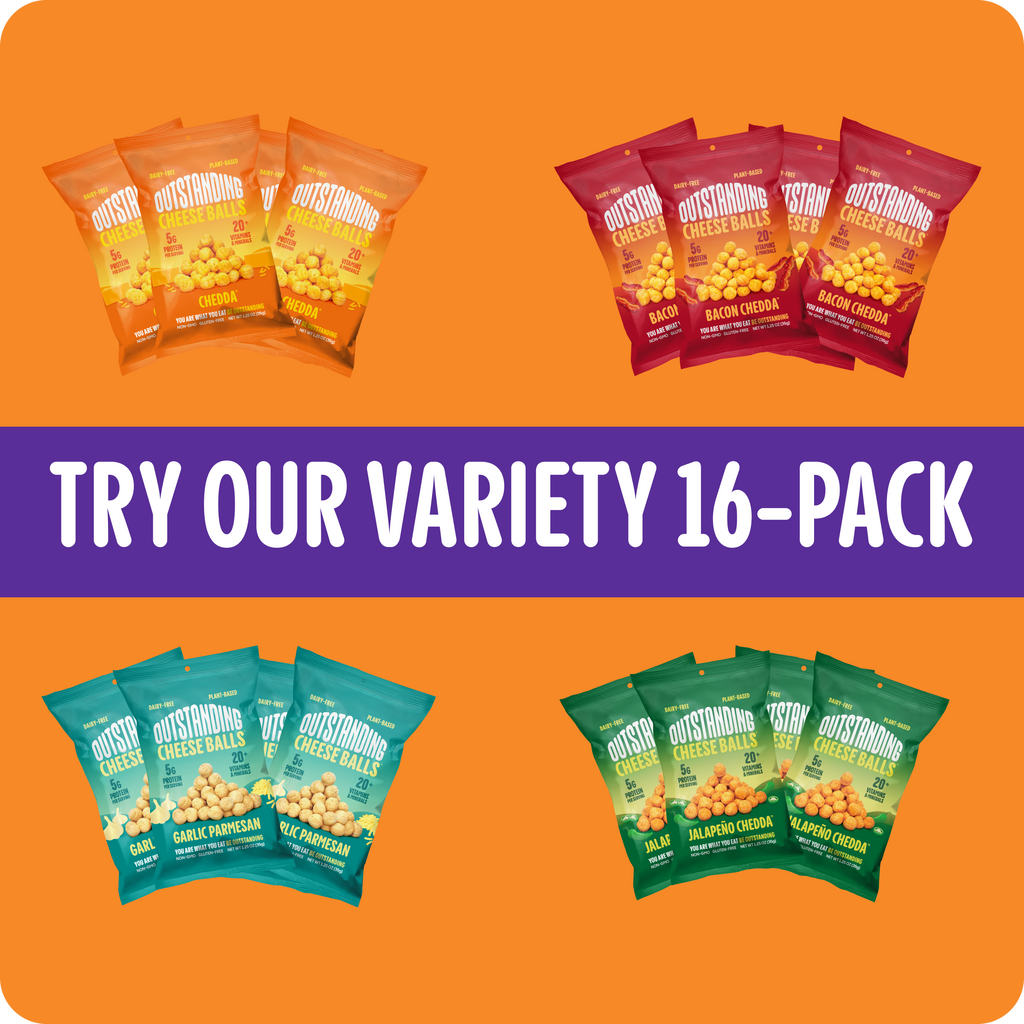 Outstanding Cheese Balls 16-Pack Variety Offer